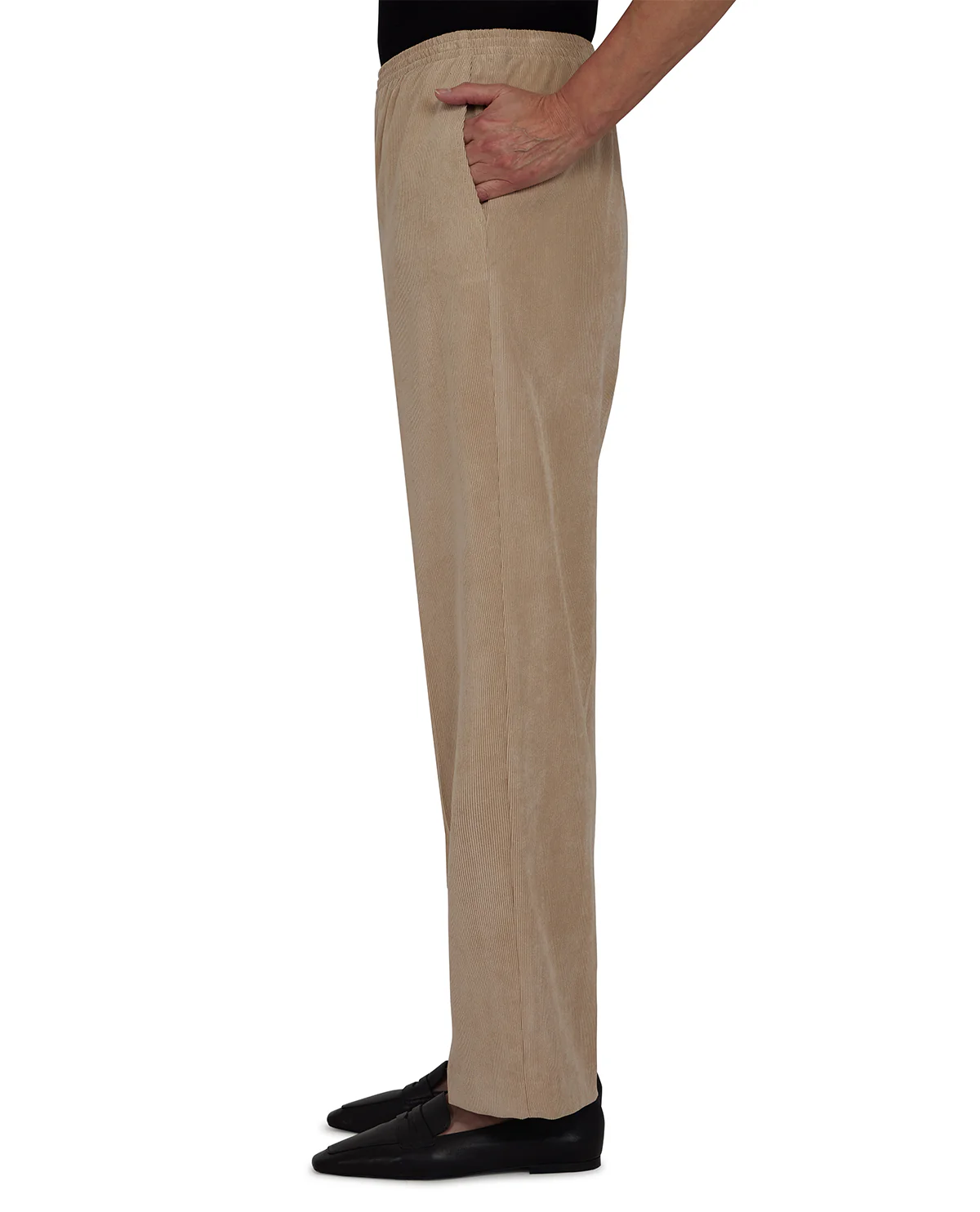 Alfred Dunner Classic Corduroy Proportioned Short Pant - Image 3