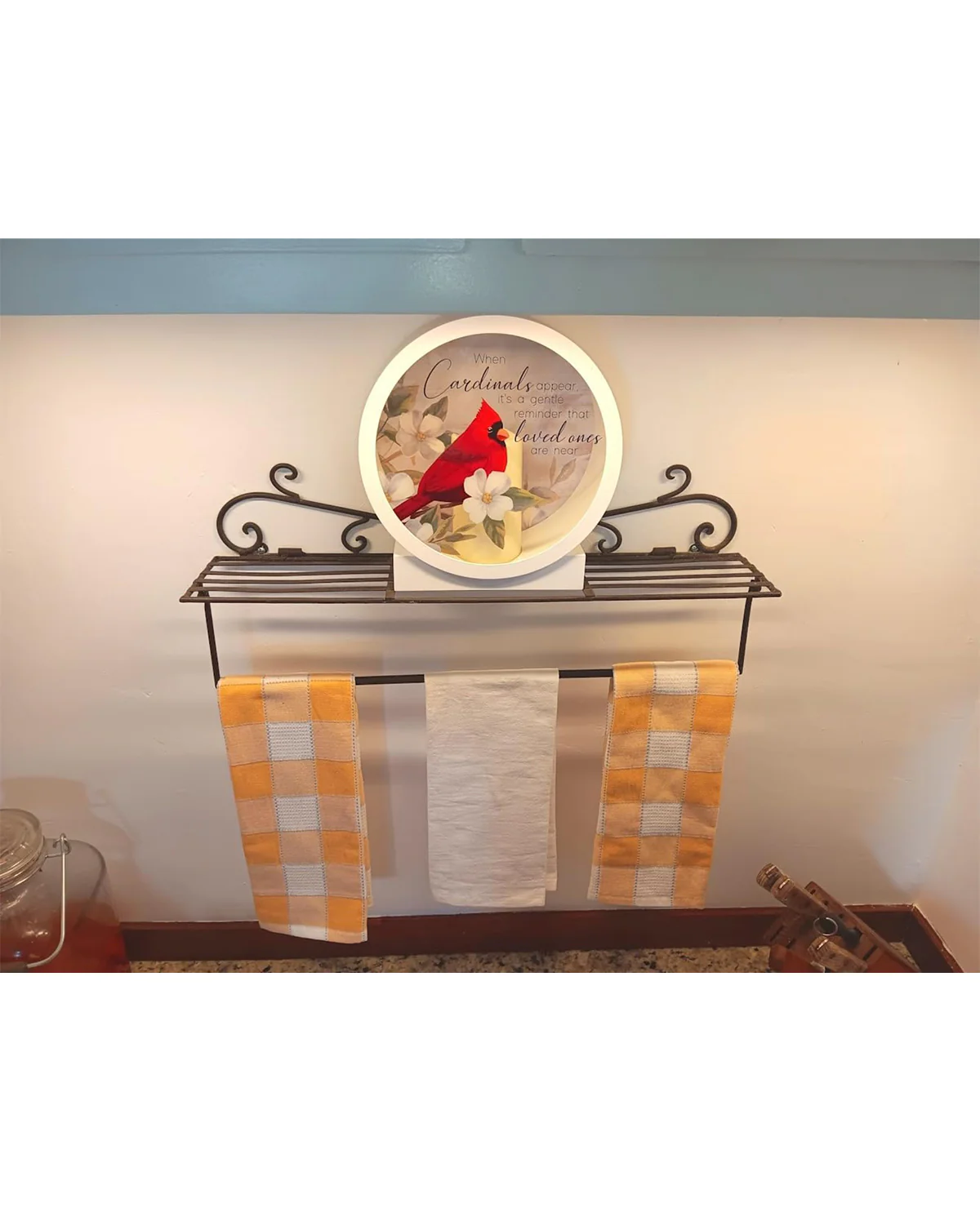 Cardinal Memorial Flameless LED Candle Sympathy Gift - Image 6