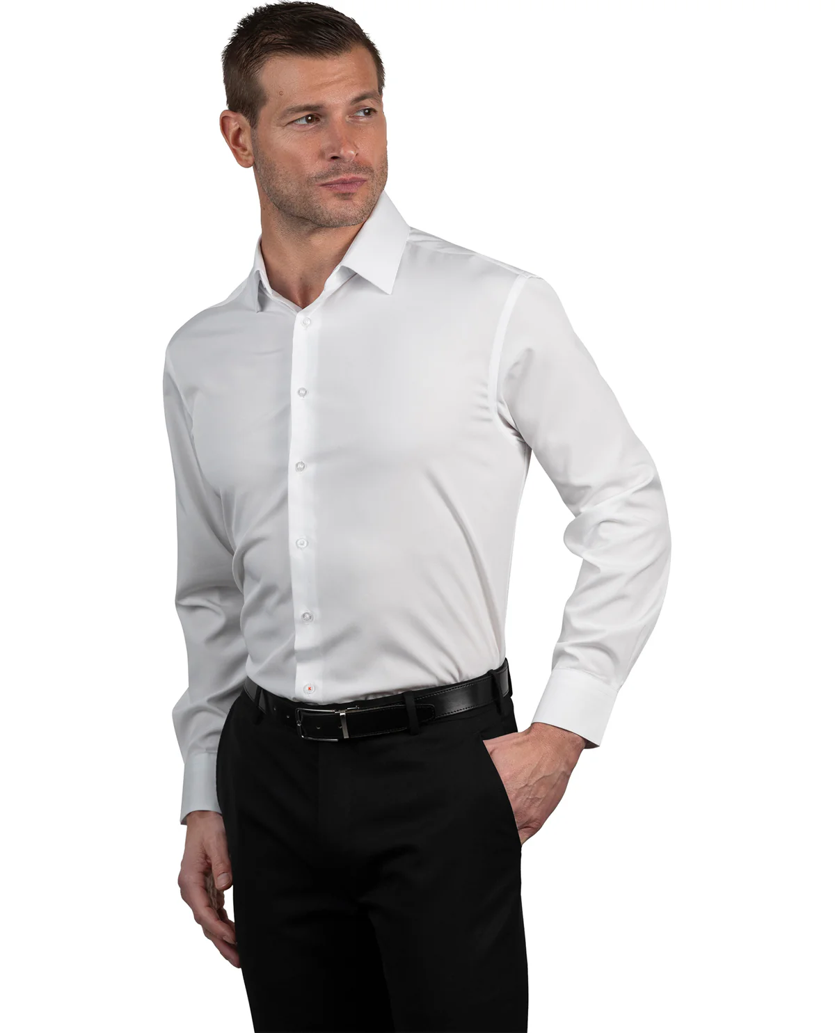 Nautica Men's White Long Sleeve Super Shirt - Image 3