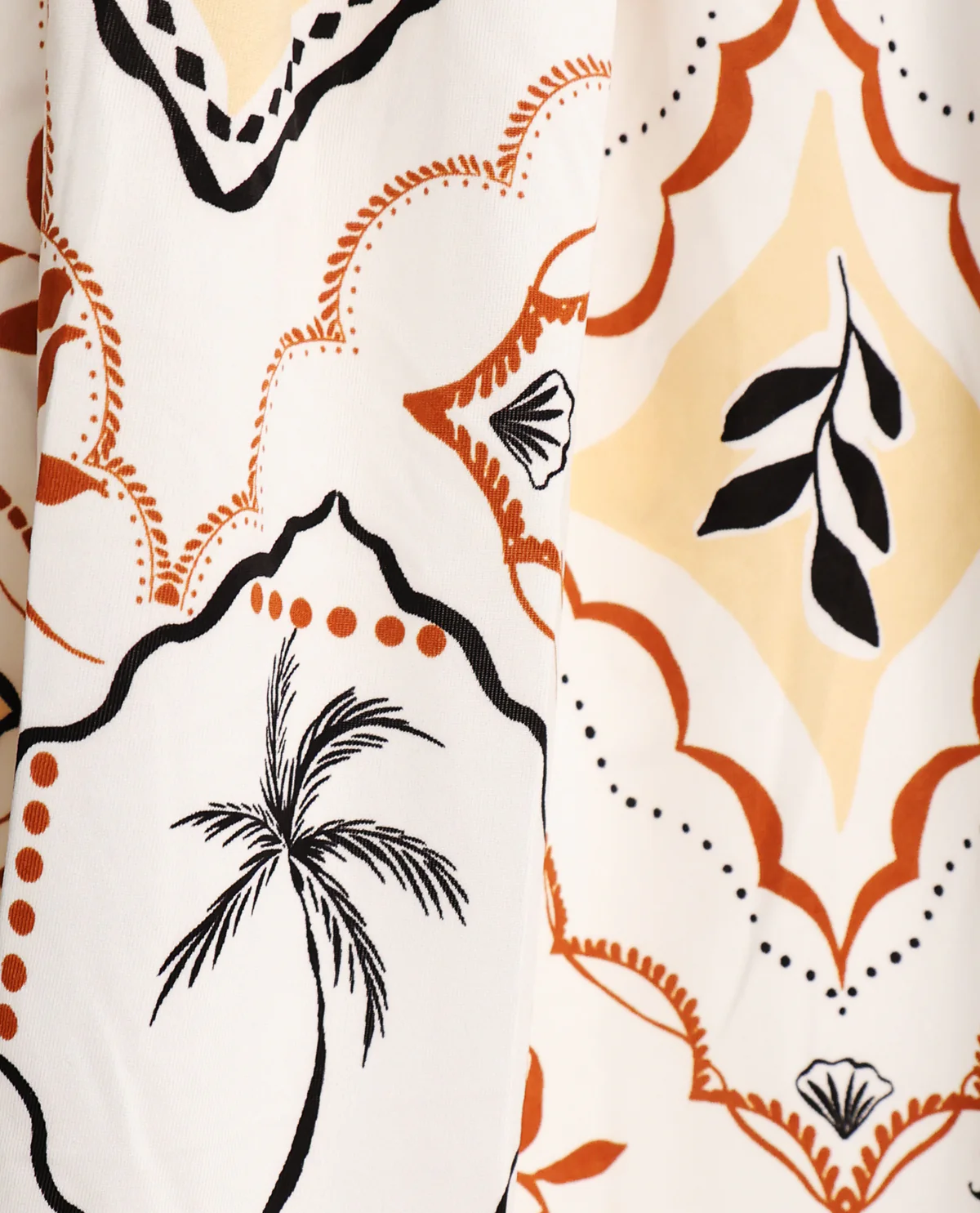 Robert Louis Print Silky Knit Skirt - Image 6