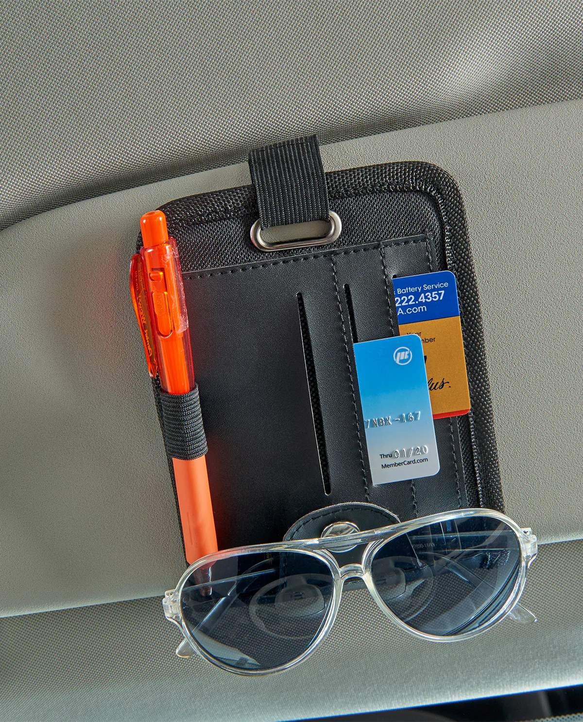 Automotive Visor Wrap Organizer - Image 3